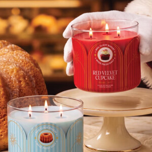 Red Velvet Cupcake 3-Docht-Kerze 411g