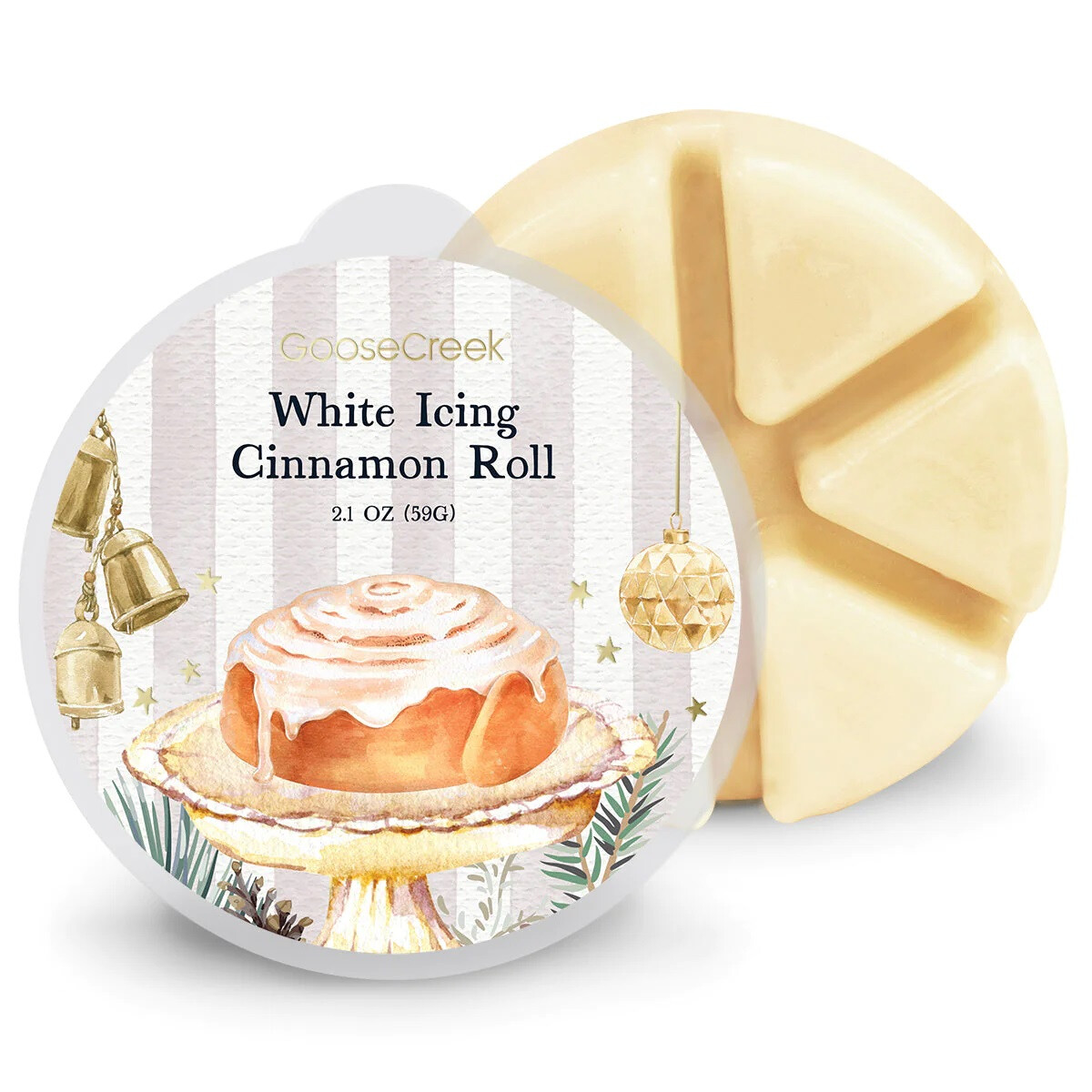 White Icing Cinnamon Roll Waxmelt 59g, 6,45