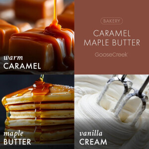 Caramel Maple Butter 1-Docht-Kerze 198g