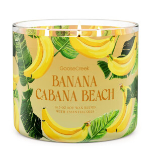 Banana Cabana Beach 3-Wick-Candle 411g