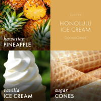 Honolulu Ice Cream 3-Wick-Candle 411g