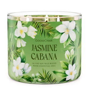 Jasmine Cabana 3-Docht-Kerze 411g