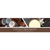 Coconut Beachwood 3-Docht-Kerze 411g