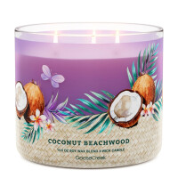 Coconut Beachwood 3-Wick-Candle 411g