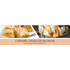 Caramel Drizzled Blondie 3-Wick-Candle 411g