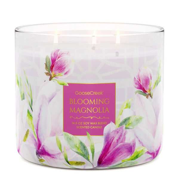Blooming Magnolia 3-Wick-Candle 411g