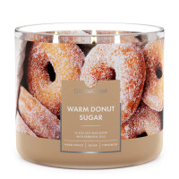 Warm Donut Sugar 3-Wick-Candle 411g