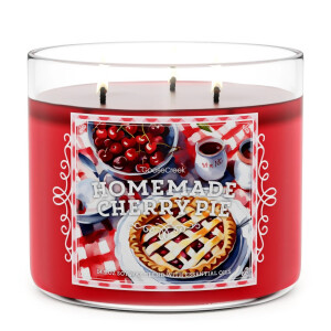 Homemade Cherry Pie 3-Wick-Candle 411g