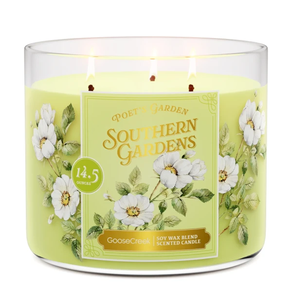 Southern Gardens 3-Docht-Kerze 411g