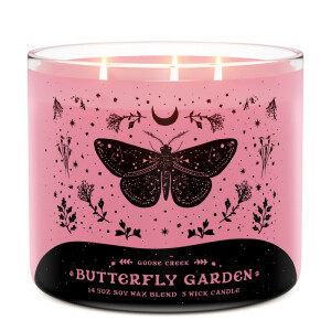 Butterfly Garden 3-Docht-Kerze 411g