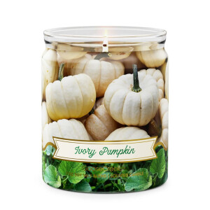 Ivory Pumpkin 1-Docht-Kerze 198g