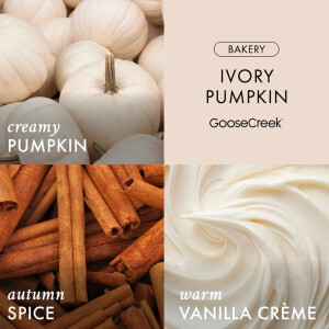 Ivory Pumpkin 1-Docht-Kerze 198g