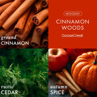 Cinnamon Woods 3-Wick-Candle 411g
