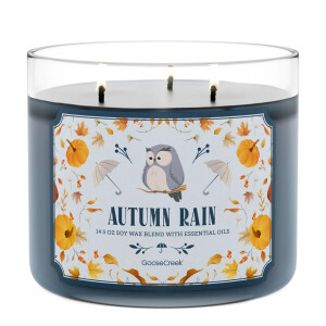 Autumn Rain 3-Docht-Kerze 411g