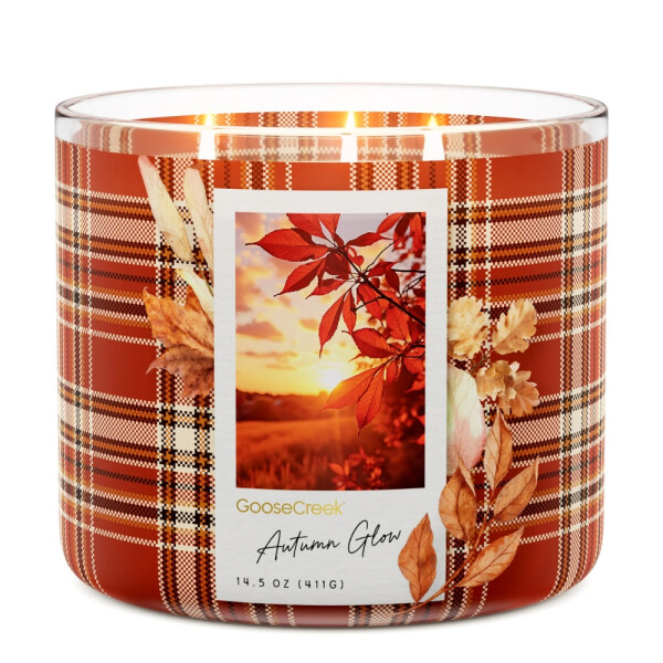 Autumn Glow 3-Docht-Kerze 411g