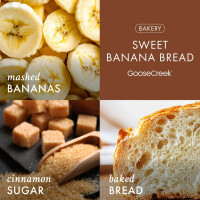 Sweet Banana Bread 1-Docht-Kerze 198g