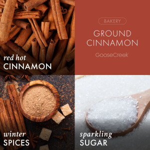 Ground Cinnamon 3-Docht-Kerze 411g