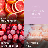 Snowberry Bellini 3-Docht-Kerze 411g