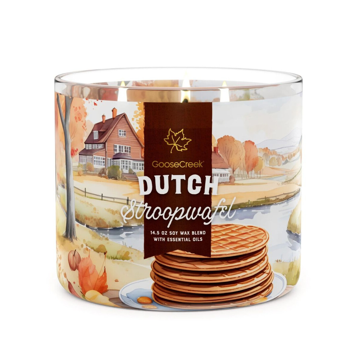 Dutch Stroopwafel 3-Wick-Candle 411g, 25,95 €