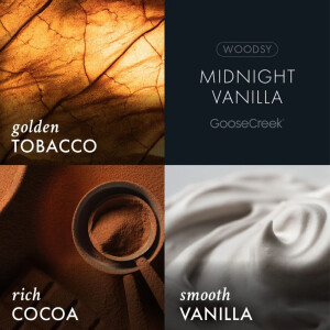 Midnight Vanilla 3-Docht-Kerze 411g