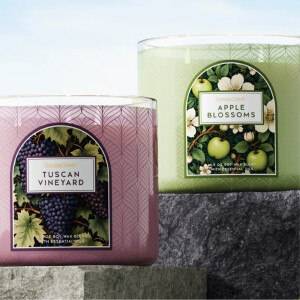 Apple Blossoms 3-Docht-Kerze 411g