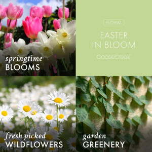 Easter in Bloom 3-Docht-Kerze 411g