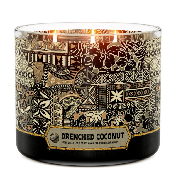 Drenched Coconut 3-Wick-Candle 411g