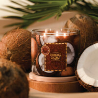 Drenched Coconut 3-Docht-Kerze 411g