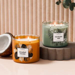 Drenched Coconut 3-Wick-Candle 411g