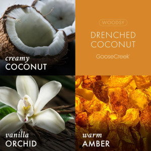 Drenched Coconut 3-Wick-Candle 411g