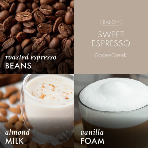 Sweet Espresso 3-Docht-Kerze 411g