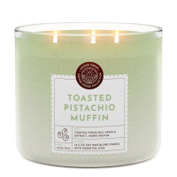 Toasted Pistachio Muffin 3-Wick-Candle 411g