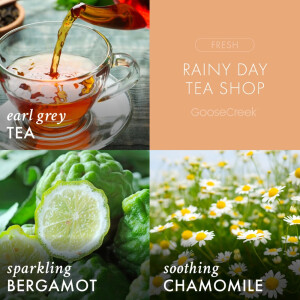 Rainy Day Tea Shop 3-Docht-Kerze 411g