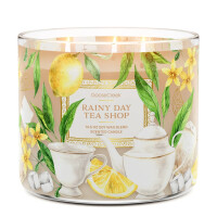 Rainy Day Tea Shop 3-Wick-Candle 411g