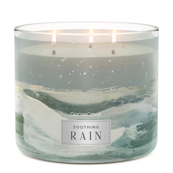 Soothing Rain 3-Docht-Kerze 411g
