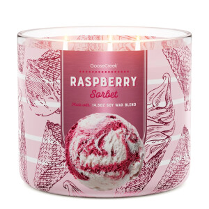 Raspberry Sorbet 3-Wick-Candle 411g