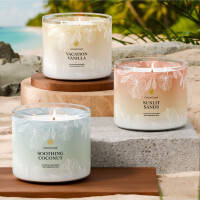 Vacation Vanilla 3-Docht-Kerze 411g
