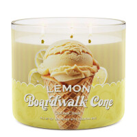 Lemon Boardwalk Cone 3-Docht-Kerze 411g