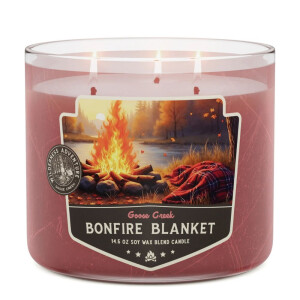 Bonfire Blanket 3-Docht-Kerze 411g