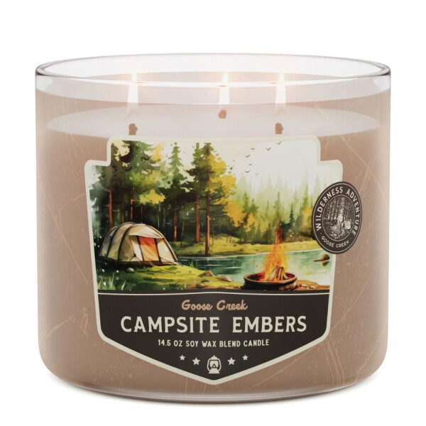 Campsite Embers 3-Docht-Kerze 411g