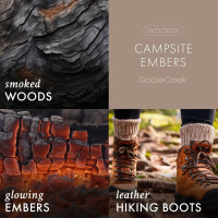 Campsite Embers 3-Docht-Kerze 411g