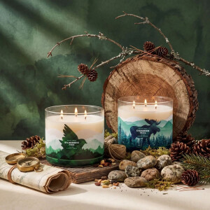 Evergreen Trail 3-Wick-Candle 411g