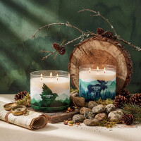 Evergreen Trail 3-Wick-Candle 411g