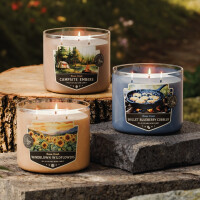 Windblown Wildflowers 3-Wick-Candle 411g