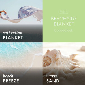 Beachside Blanket 3-Wick-Candle 411g