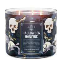 Halloween Bonfire 3-Docht-Kerze 411g