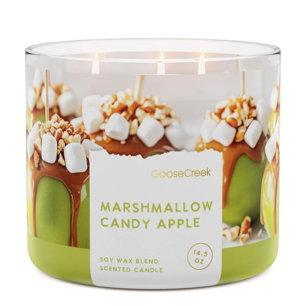 Marshmallow Candy Apple 3-Docht-Kerze 411g