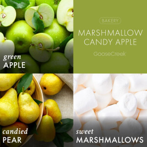 Marshmallow Candy Apple 3-Docht-Kerze 411g