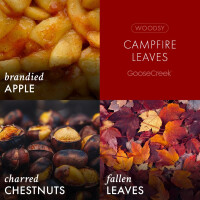 Campfire Leaves 3-Docht-Kerze 411g