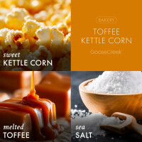 Toffee Kettle Corn 3-Docht-Kerze 411g